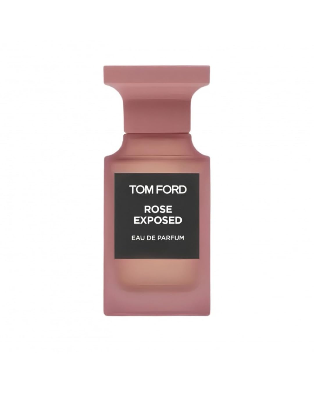 Tom Ford Rose Exposed bottle pour highlights fragrance intensity for evening wear.
