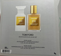 Tom Ford Soleil Blanc 2-piece set packaging presents a luxurious gift.
