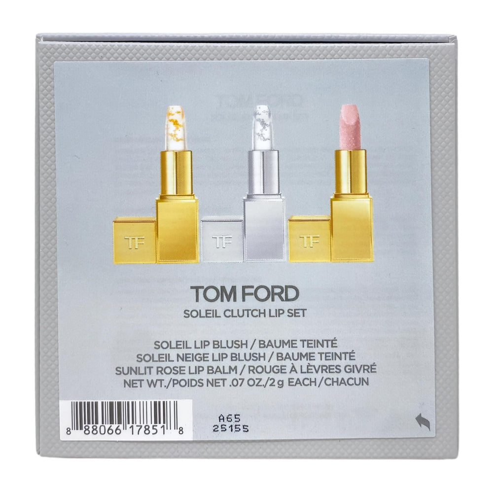 Tom Ford Soleil Clutch Lip Set Soleil Lip Blush delivers versatile color from day to night.