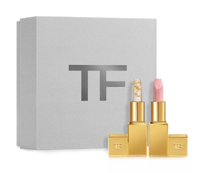 Tom Ford Soleil Lip Duo Soleil Lip Blush in pink for hydrated, color-rich lips.