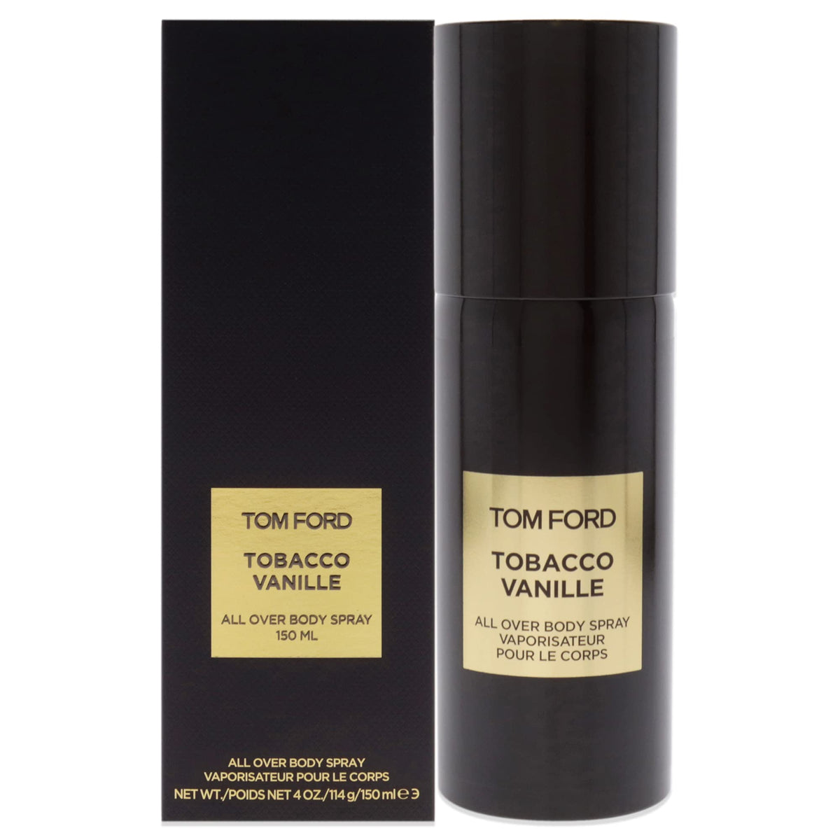 Tom Ford Tobacco Vanille bottle front view, premium fragrance with warm opulent notes.