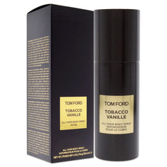 Tom Ford Tobacco Vanille spray application, effortless all-over coverage for daily wear.