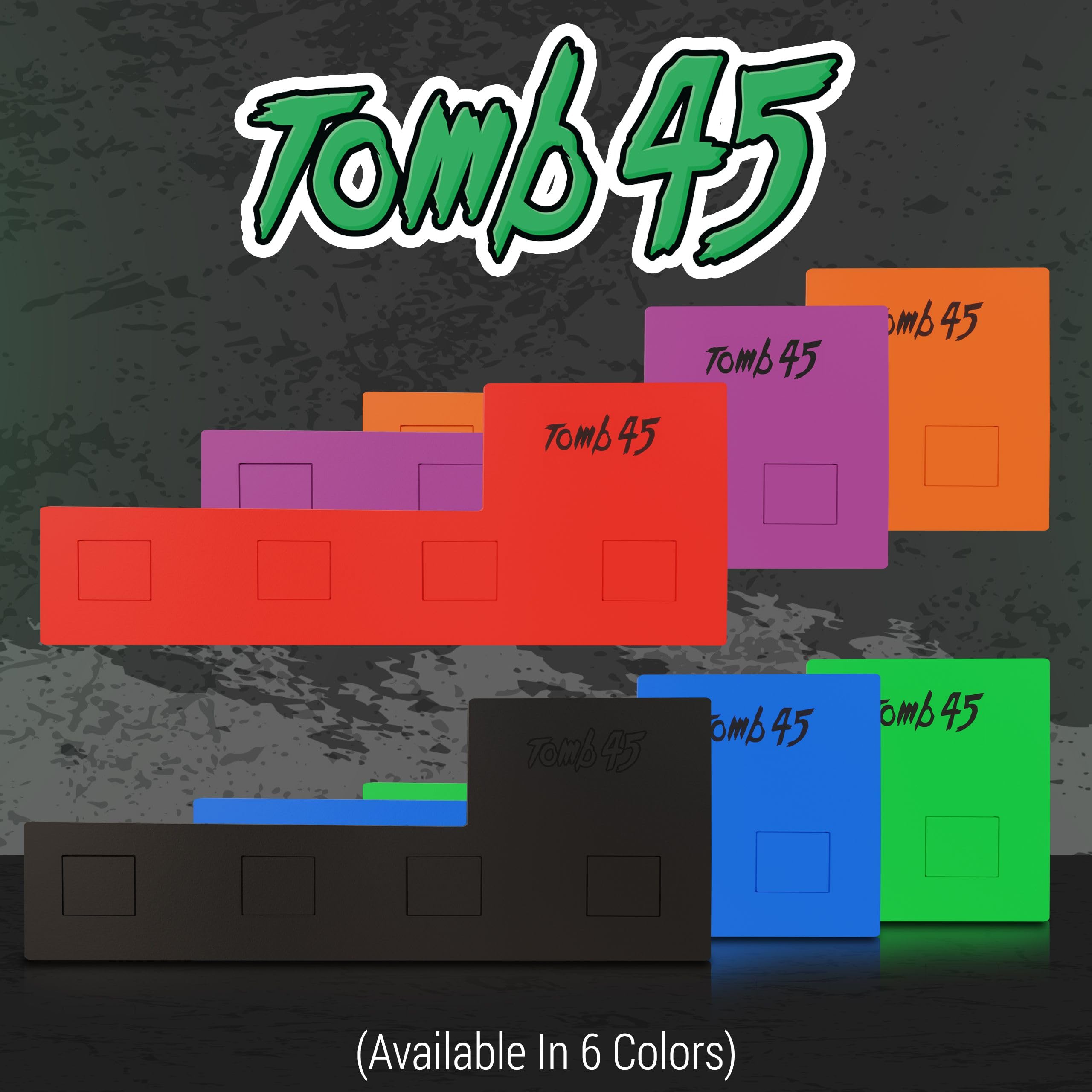 Tomb 45 barber tools secured inside mat for clutter-free workspace