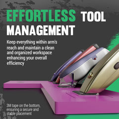 Tomb 45 PowerMat tool organizer insert demonstrates organized clippers and trimmers