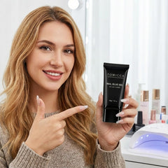 TOMICCA 4 in 1 nail glue precision tip enables tidy application