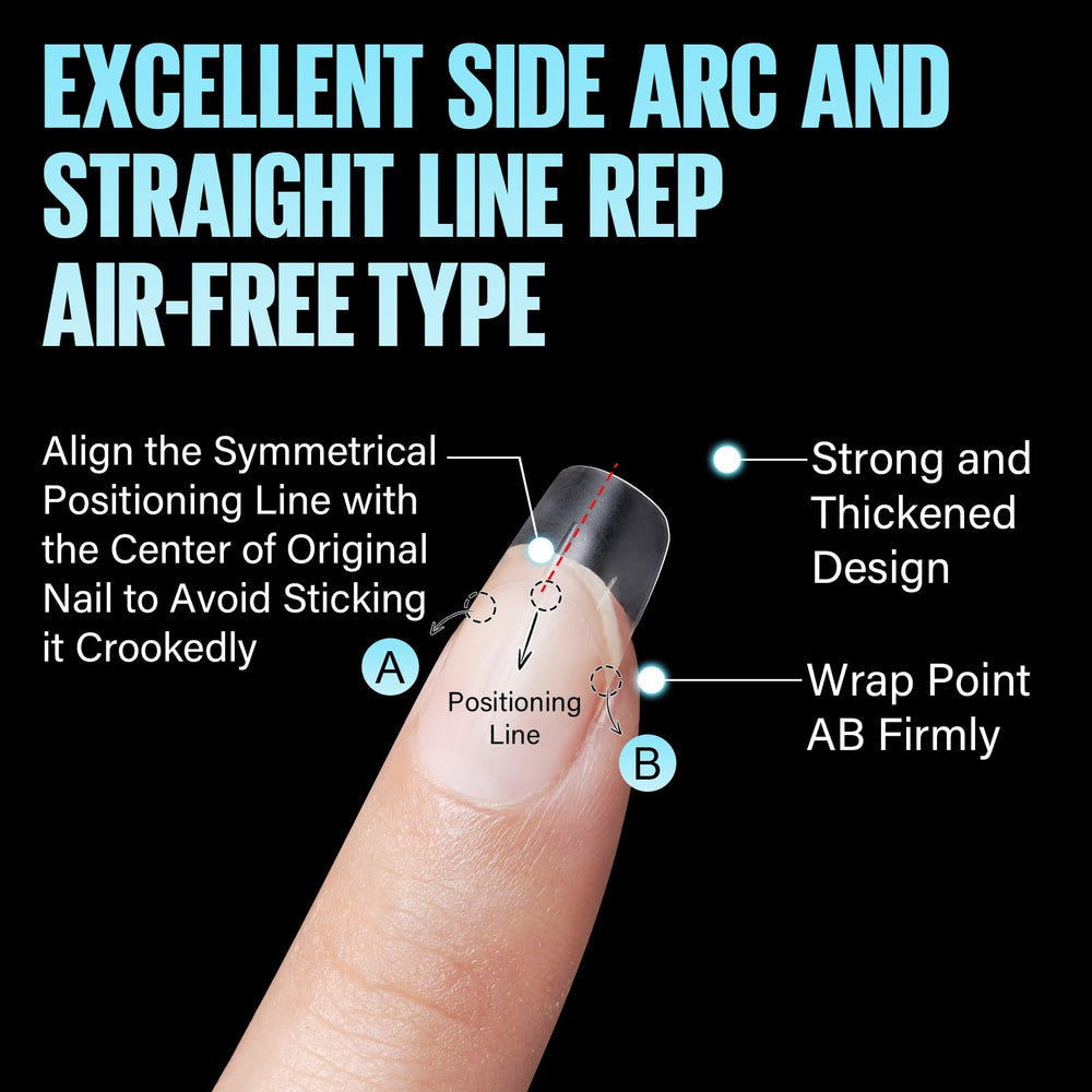 TOMICCA tips with dual walls for strong adhesion and smooth glue application