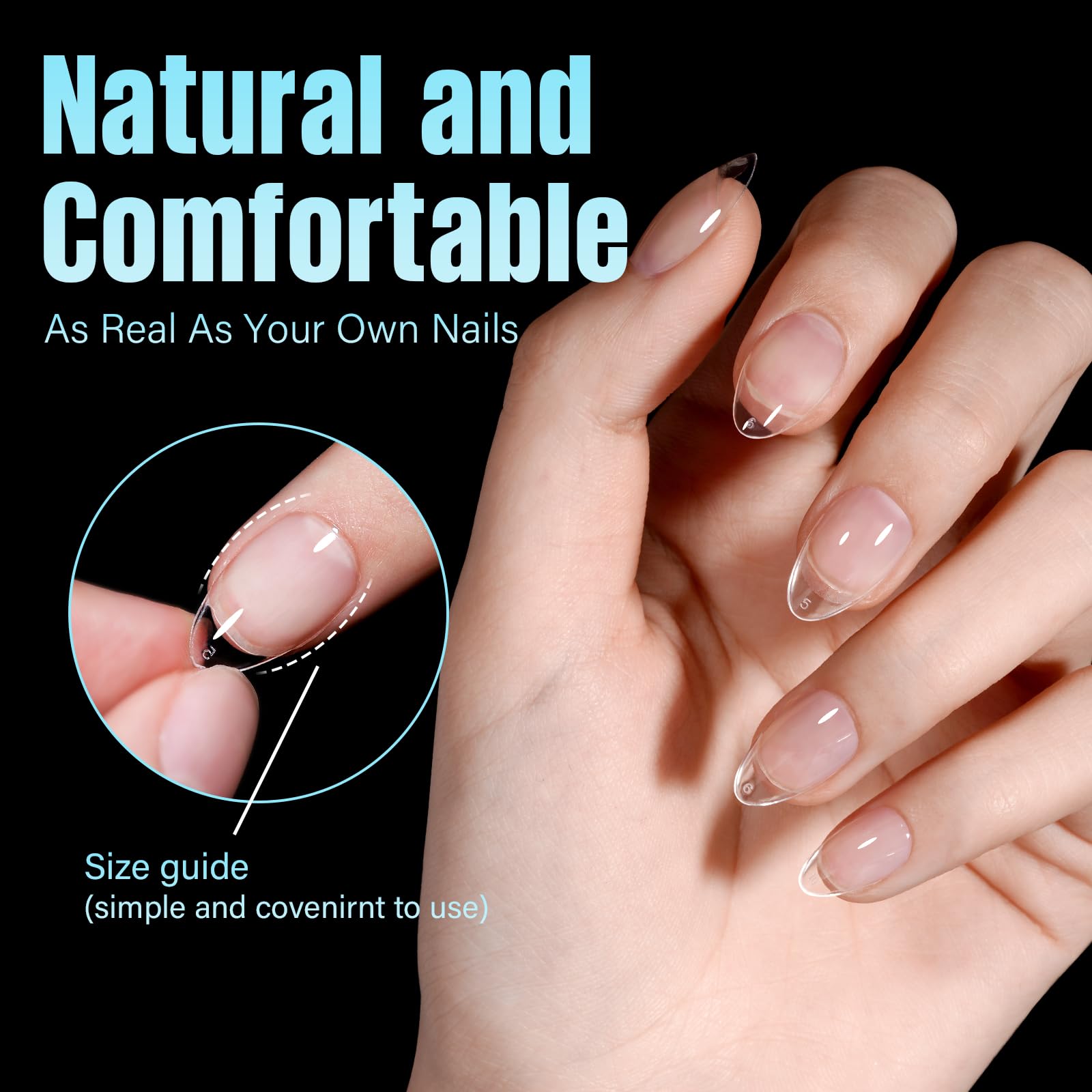 TOMICCA non-marking design and durable press-ons for clean color symmetry