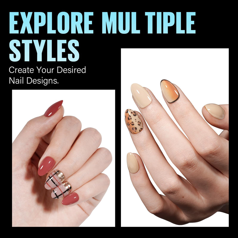 TOMICCA press-on nails support gel polish, art, and extensions