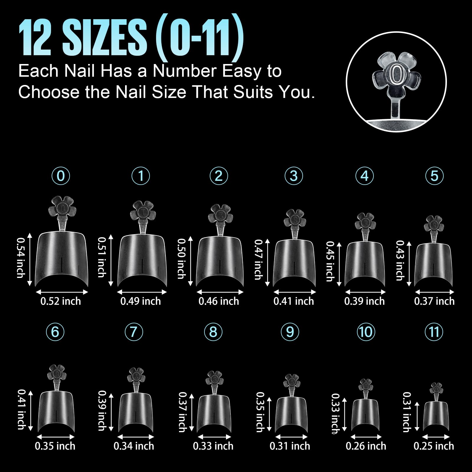 Professional-grade TOMICCA nail tips suitable for salons