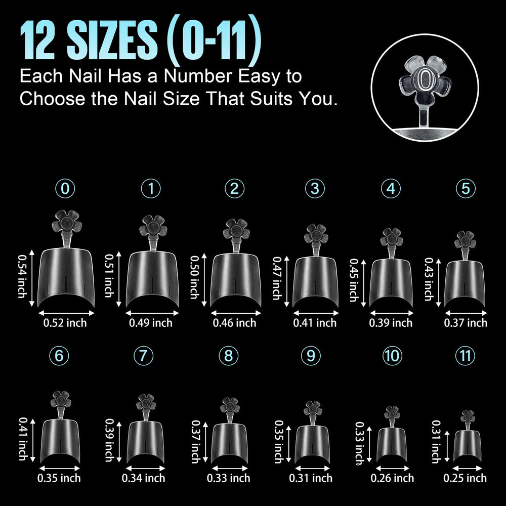 Professional-grade TOMICCA nail tips suitable for salons