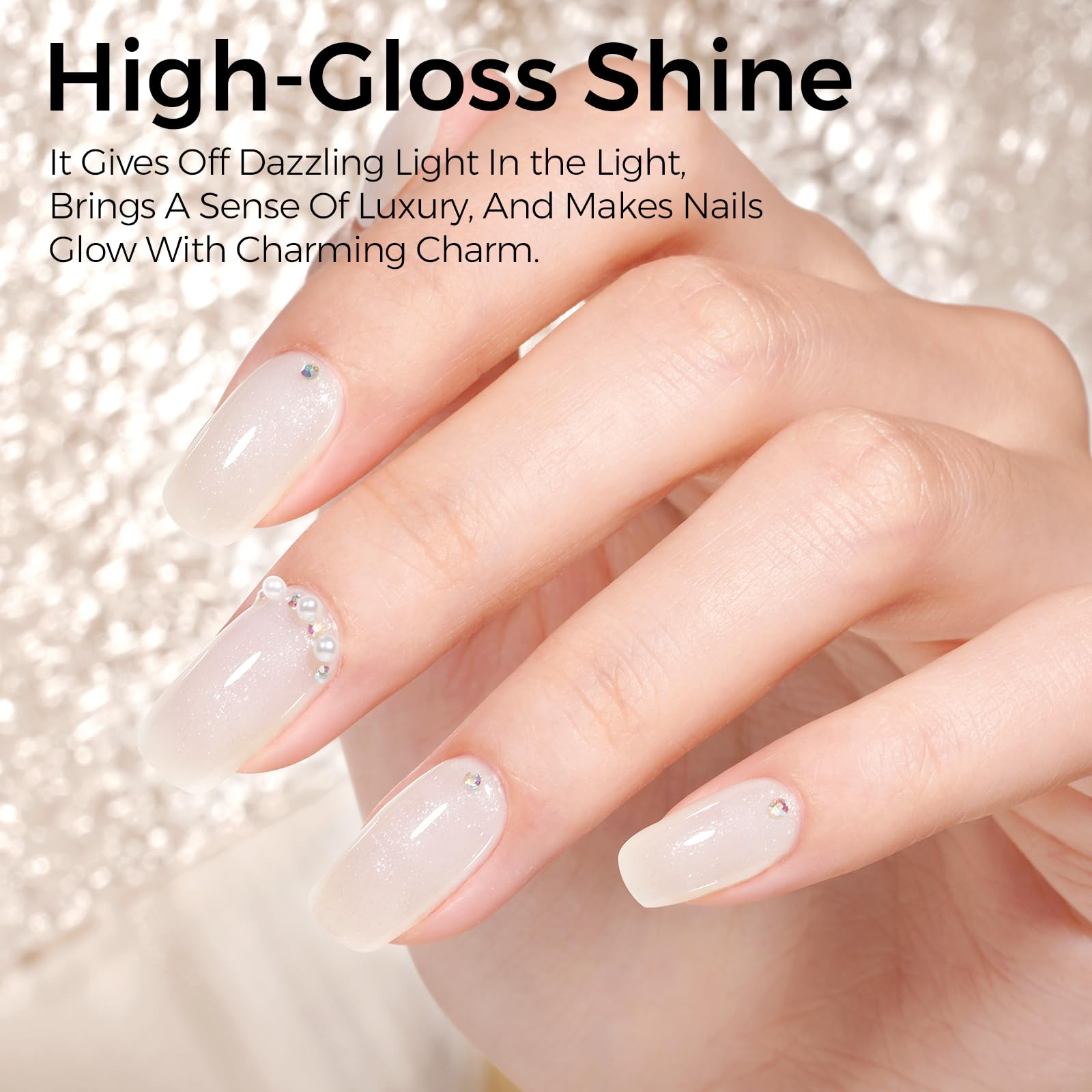 TOMICCA Wide brush eases application for smooth, streak-free nails.