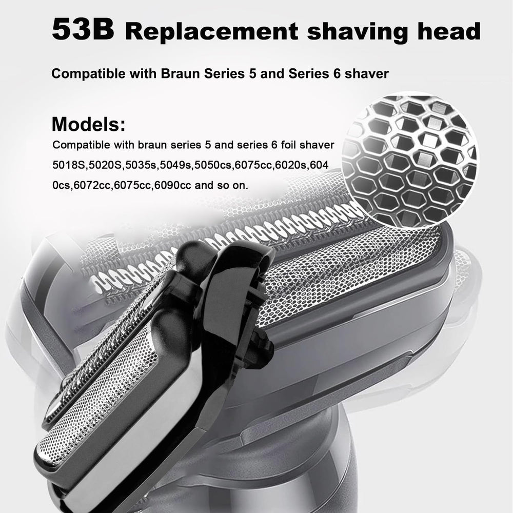 Tomorrow will be better 53B Series 5 replacement head side view, fit demonstration