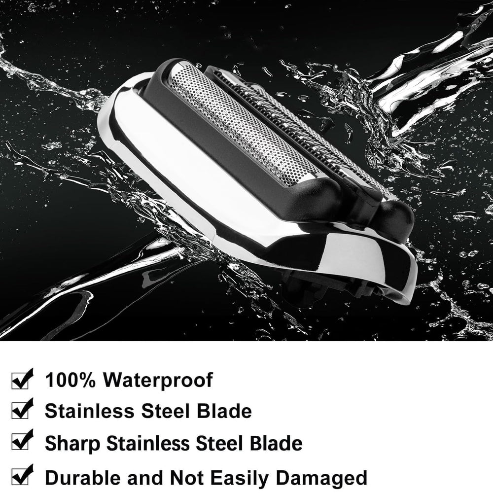 Tomorrow will be better 73S-series7 stainless mesh design glides softly over the skin.