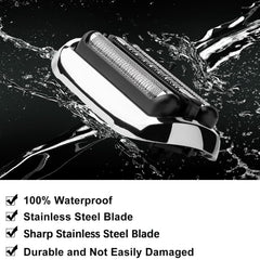 Tomorrow will be better 73S-series7 stainless mesh design glides softly over the skin.