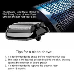 Tomorrow will be better 53B lifting-cutting technology close-up for precise shaving.