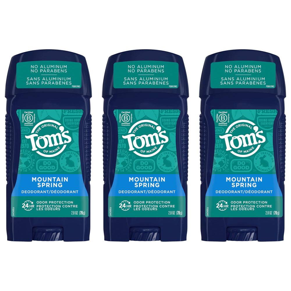 Tom's of Maine 24-hour odor protection icon on label
