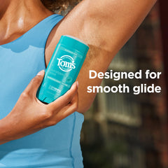Tom’s of Maine aluminum-free deodorant offers natural odor protection.