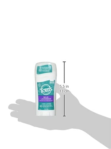Long-lasting odor protection from Tom's of Maine lavender deodorant stick.
