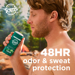 Tom’s of Maine North Woods green herbal blend with cedar and lavender notes