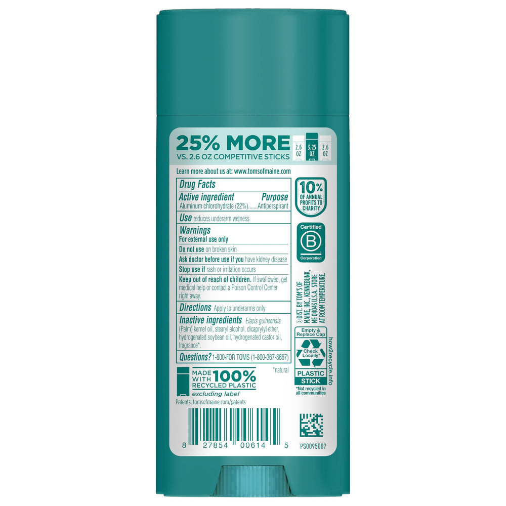 Tom’s of Maine North Woods travel-friendly antiperspirant for on-the-go