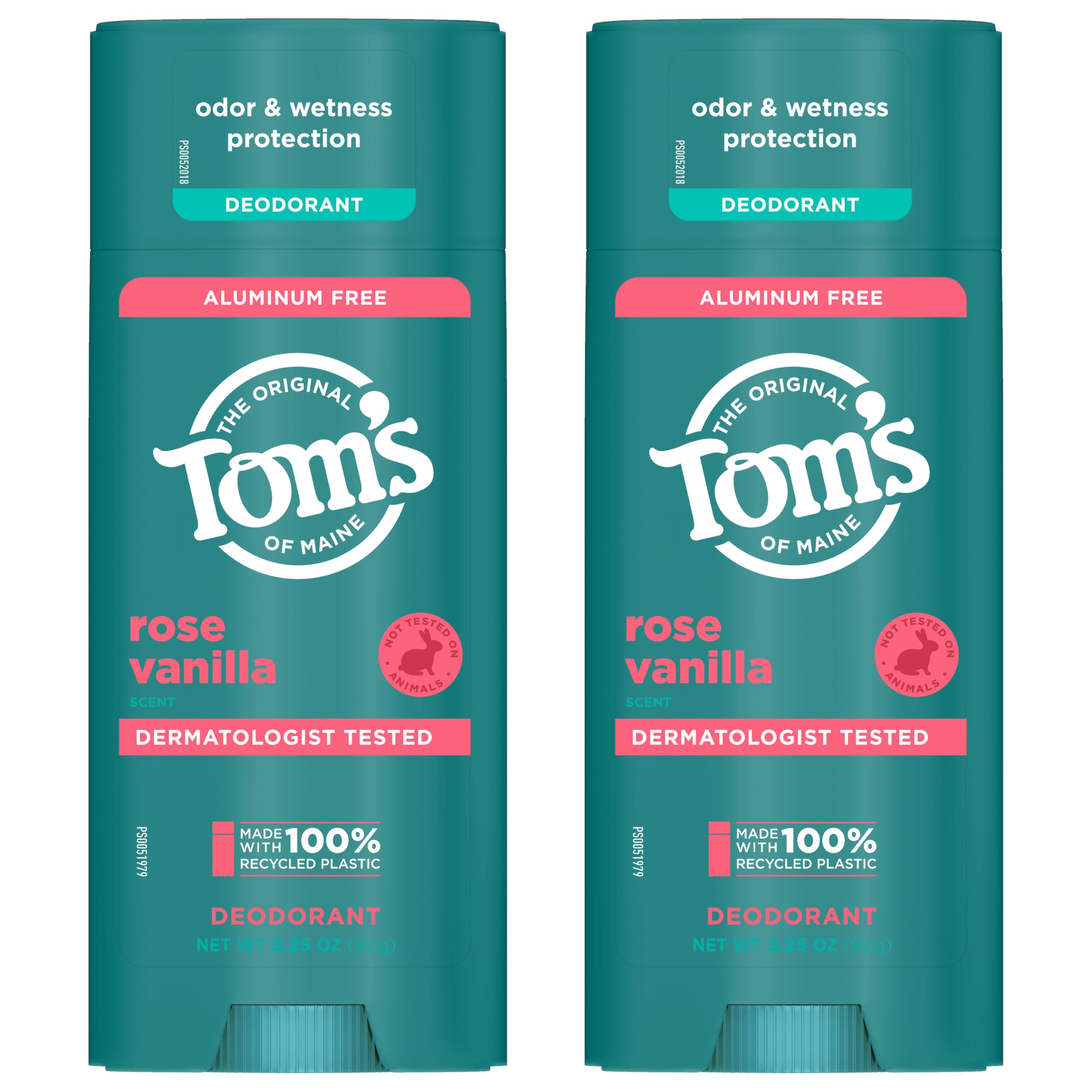 Tom's of Maine Rose Vanilla deodorant ideal for daily wear