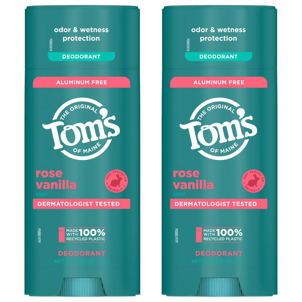 Tom's of Maine Rose Vanilla deodorant ideal for daily wear