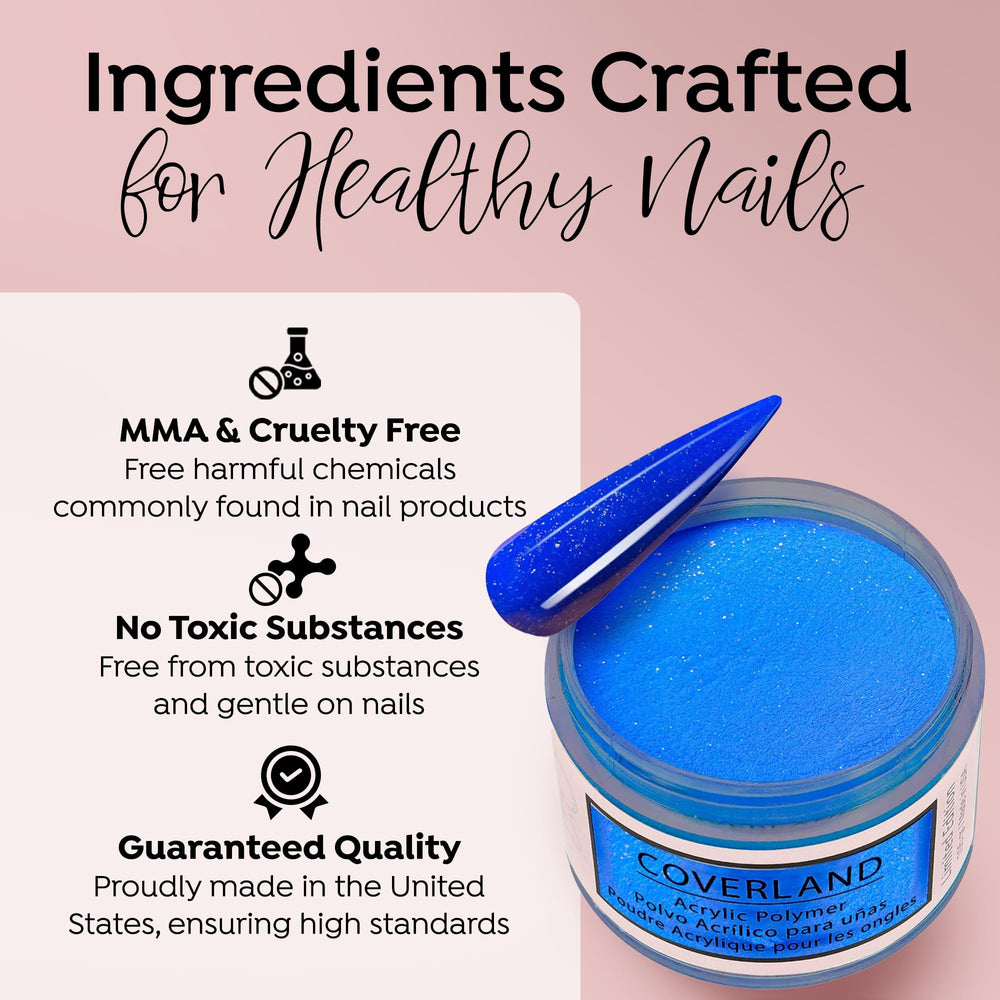 TONES Coverland Aqua Tone powder delivers rich saturation for flawless nail beds.