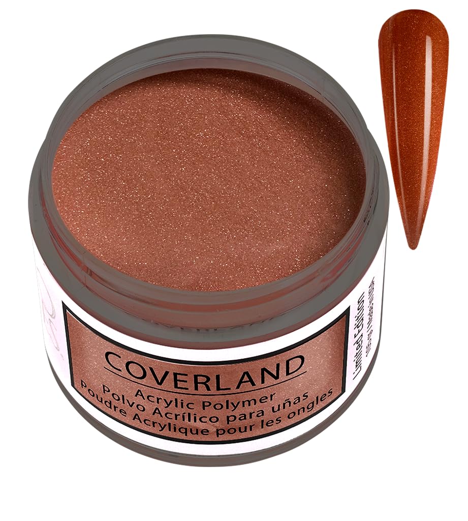 TONES Coverland Max Brown bottle close-up shows rich color for bold nail design