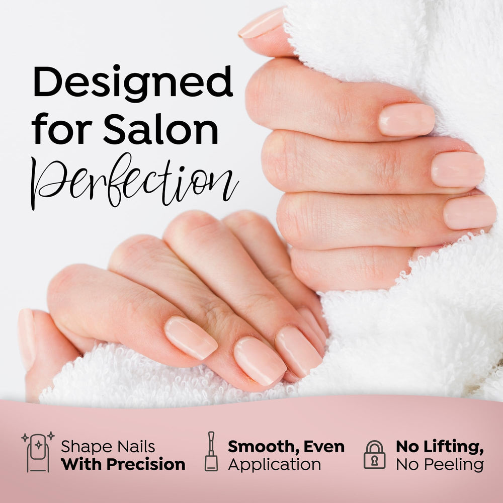 TONES Pro acrylic powder on nail extension workflow for durable, chip-resistant wear