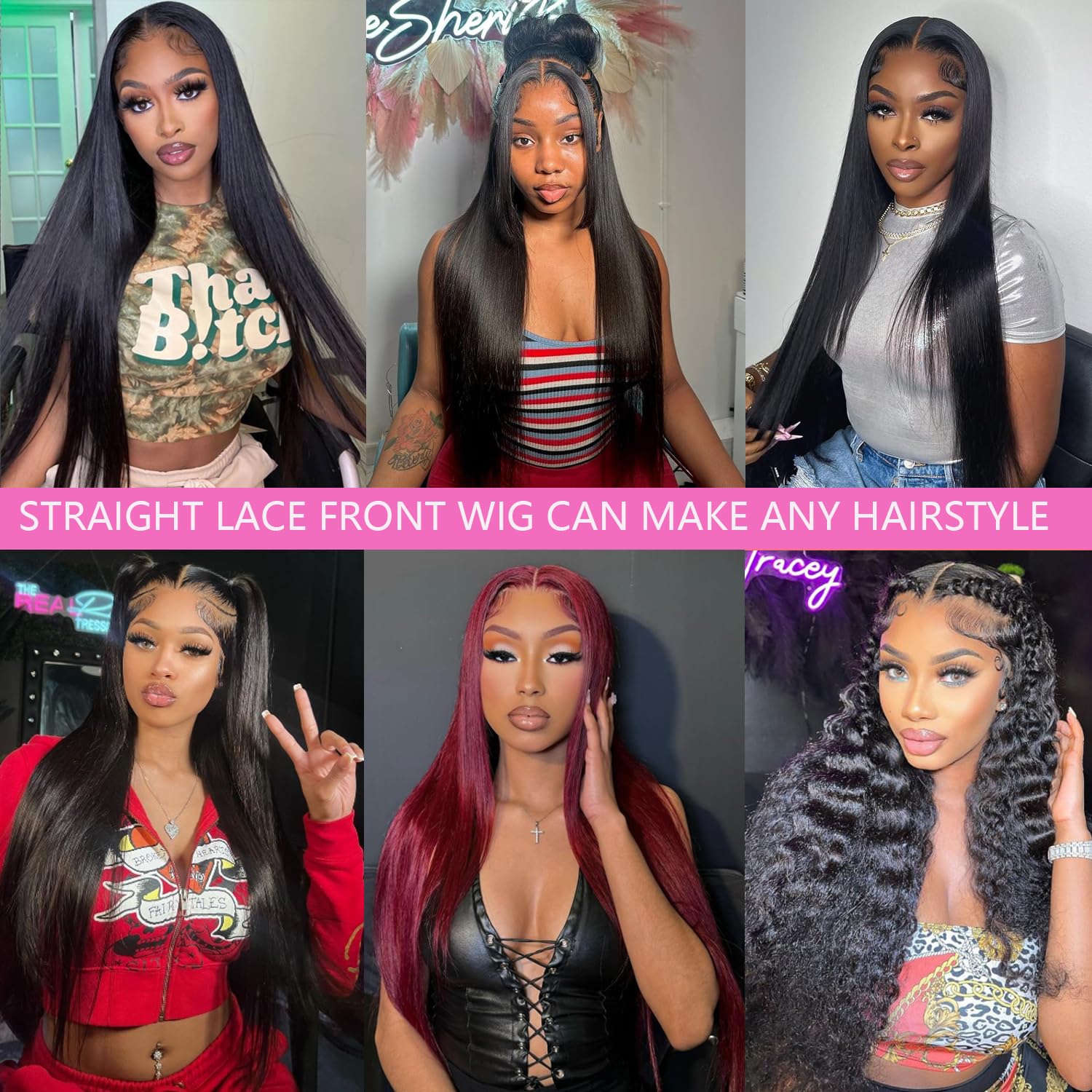 TONHONK 13x6 lace front wig ideal for parties, travel, and everyday styling.