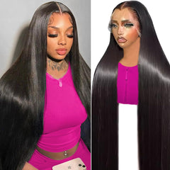 TONHONK 32-inch lace front wig for natural daily wear and seamless parting.