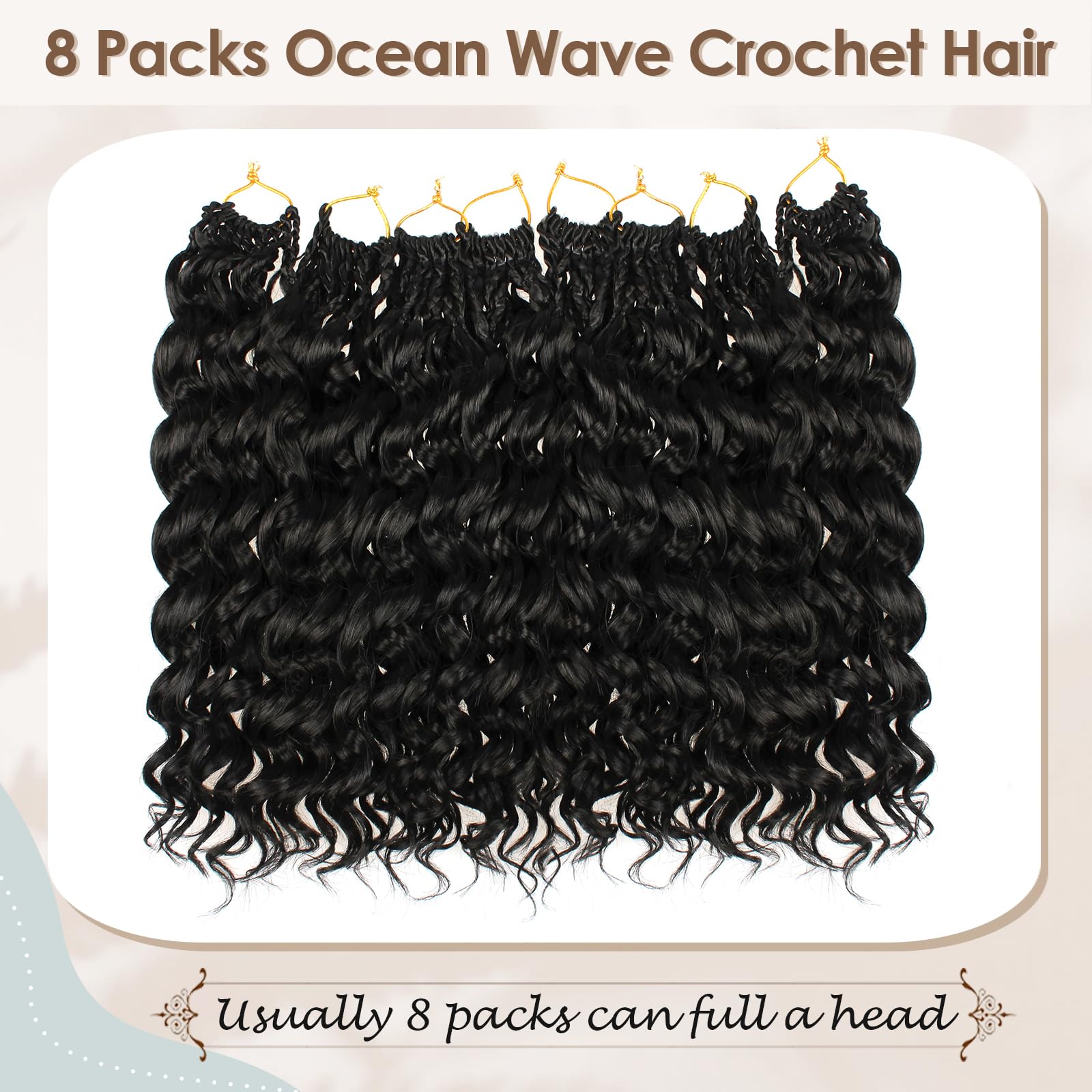 Toniola Ocean Wave care tips to reduce tangles and maintain curls