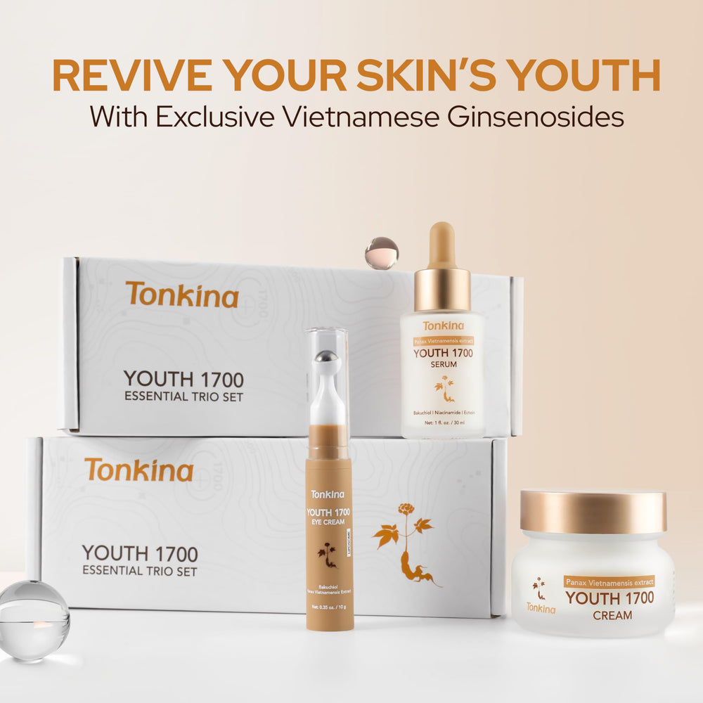 Tonkina Youth 1700 Cream jar providing lightweight moisture