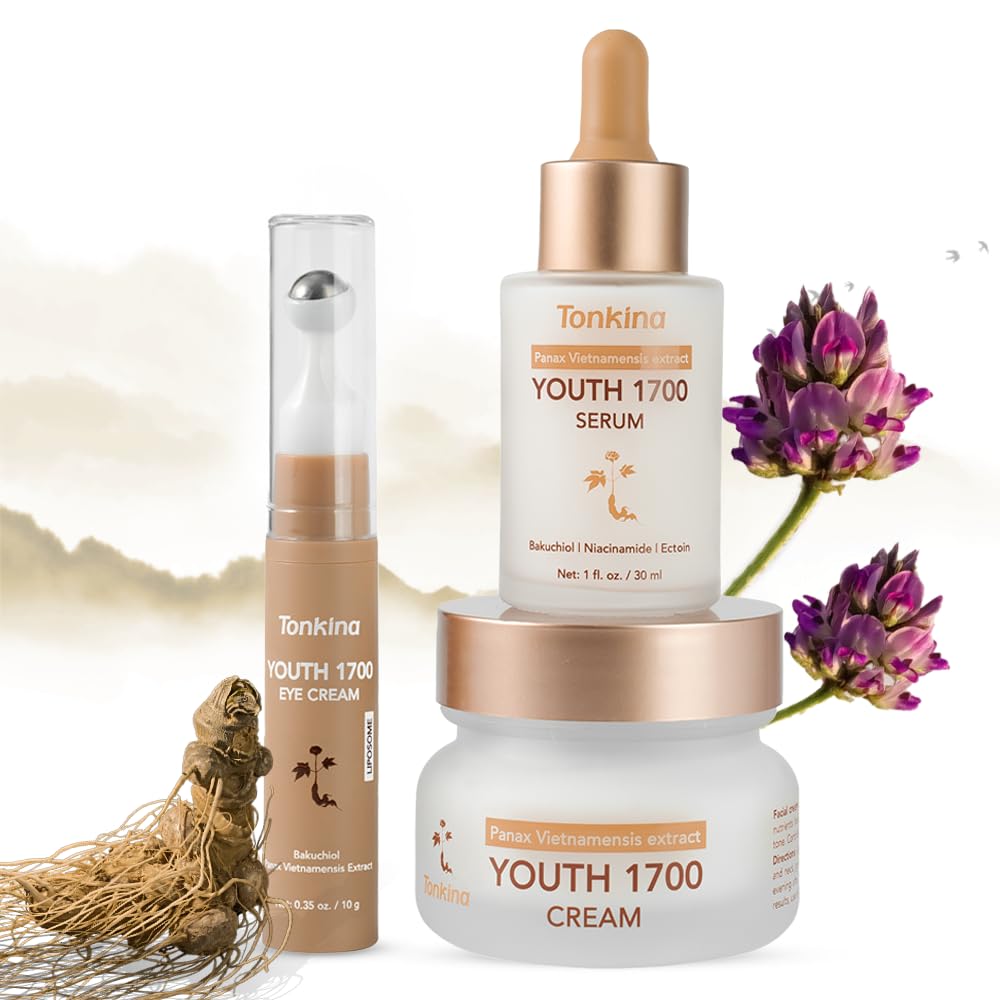 Tonkina Youth 1700 Serum bottle for deep hydration and glow