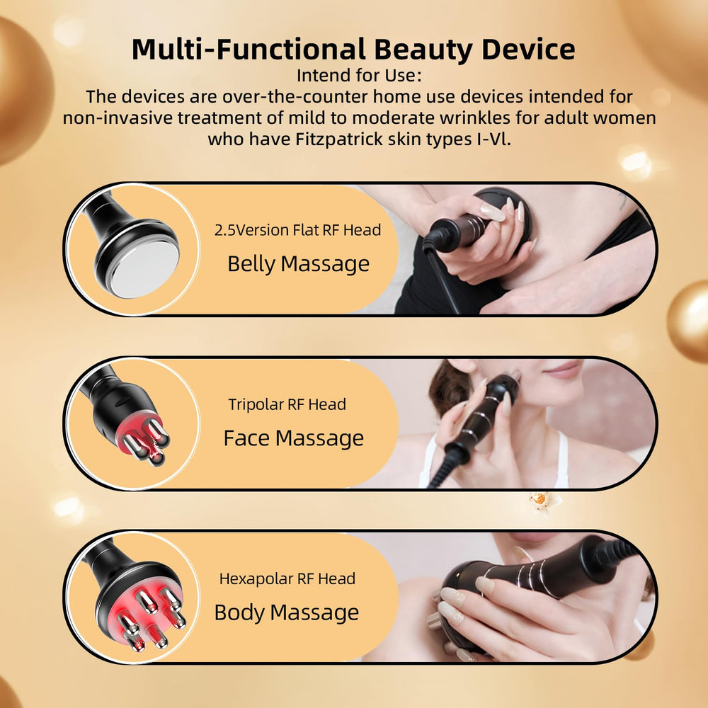 TONSPRER MZONG body head for larger-area wrinkle care on torso.