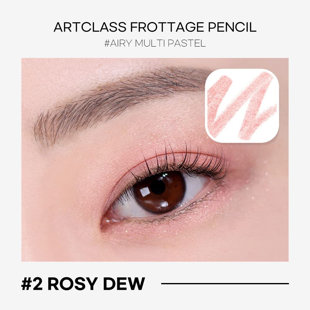 Too Cool For School Rosy Dew pencil used as eyeshadow or blush