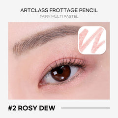 Too Cool For School Rosy Dew pencil used as eyeshadow or blush