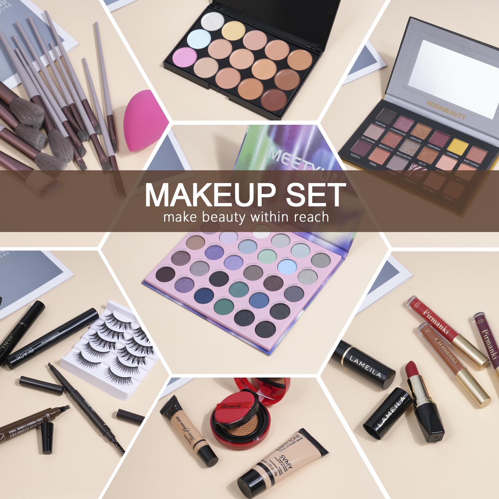 TooAemiS brush-set for precise effortless application.