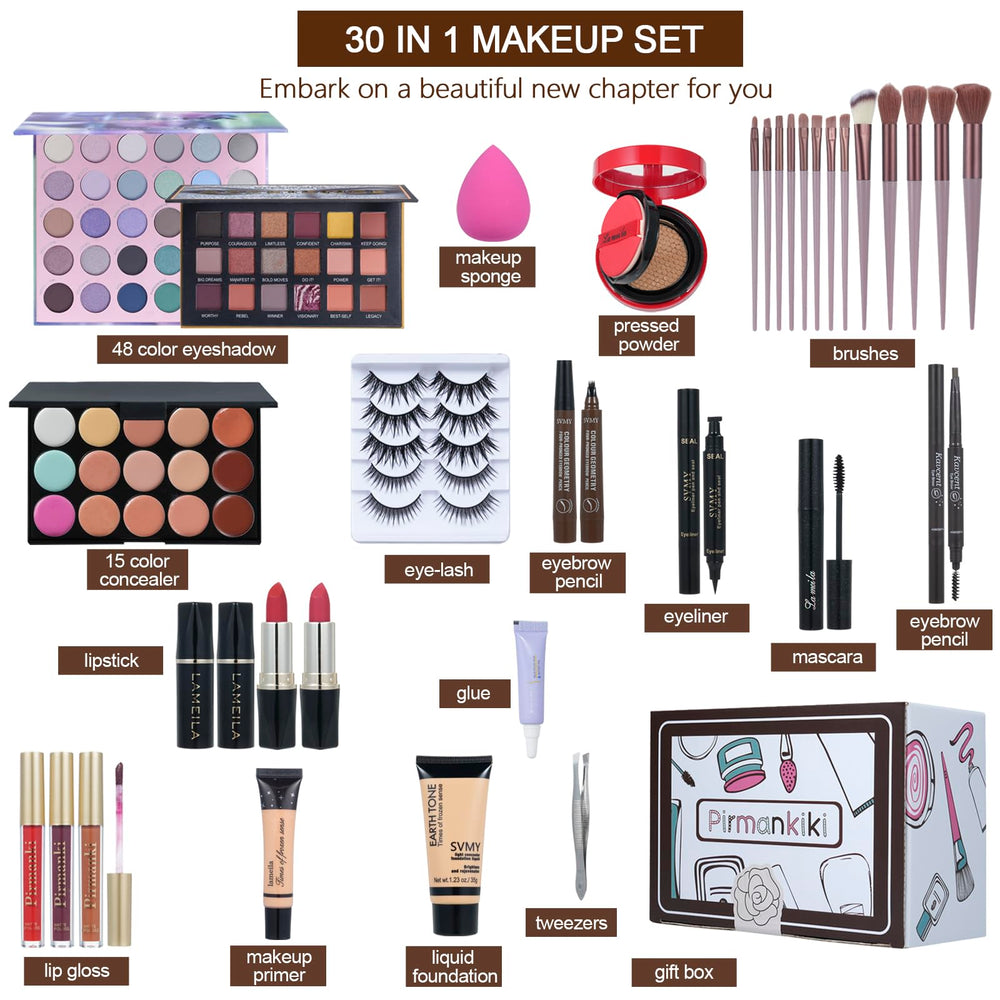 TooAemiS lipgloss kit for lasting glossy color.