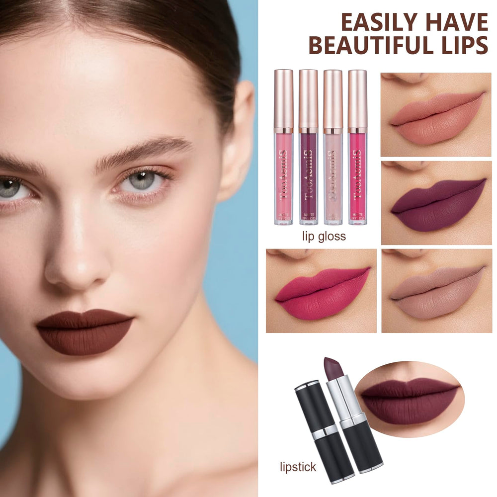 TooAemiS makeup brushes set for easy blending