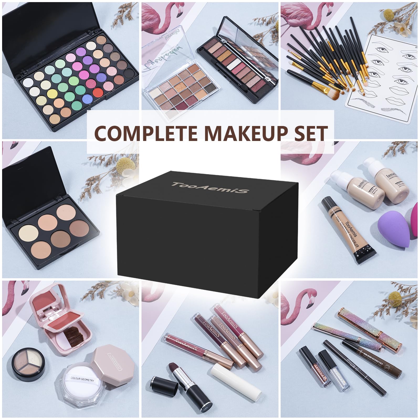 TooAemiS makeup practice board for learning new looks