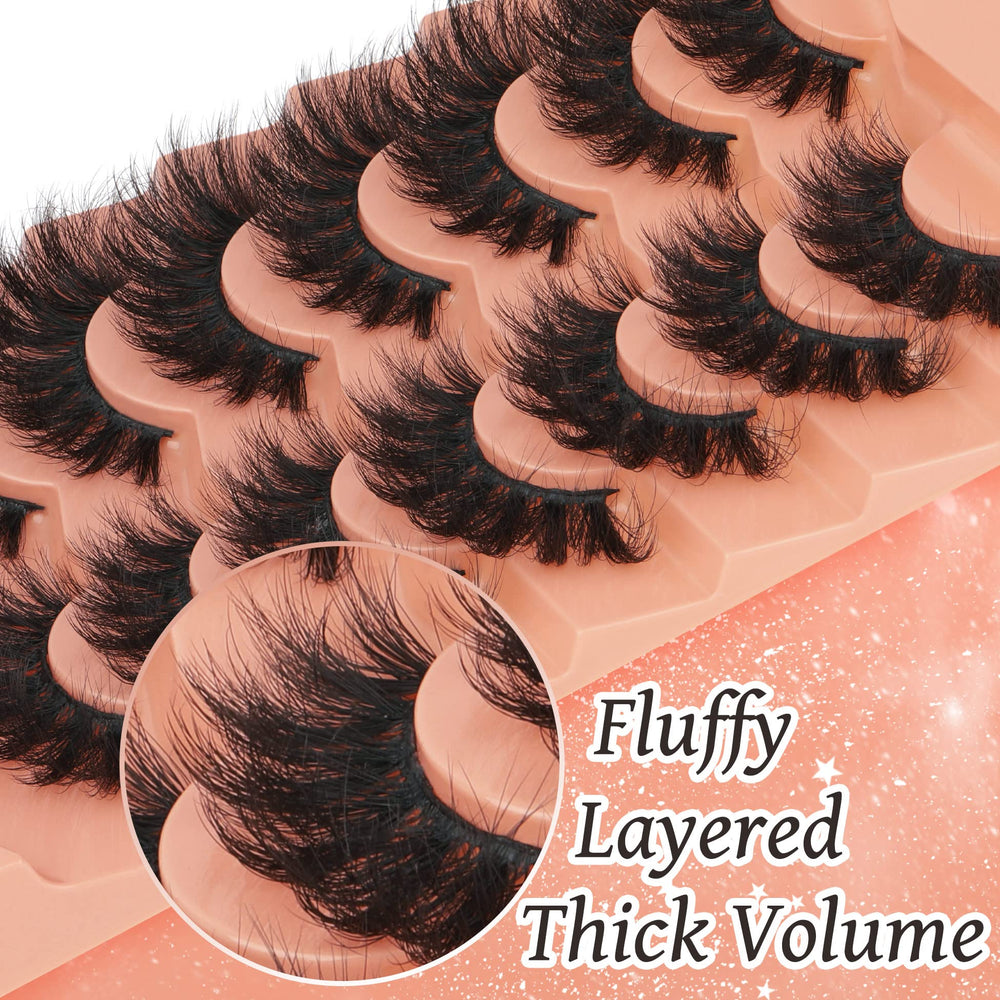 TOOCHUNAG Lightweight crisscross lash structure adds depth and dimension.