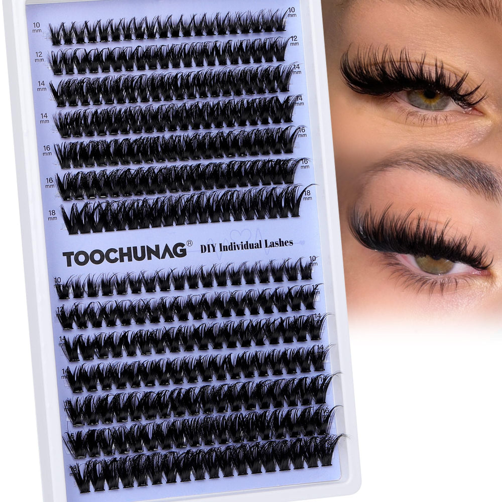 TOOCHUNAG salon-grade effect enhances eye definition with light, comfortable wear.
