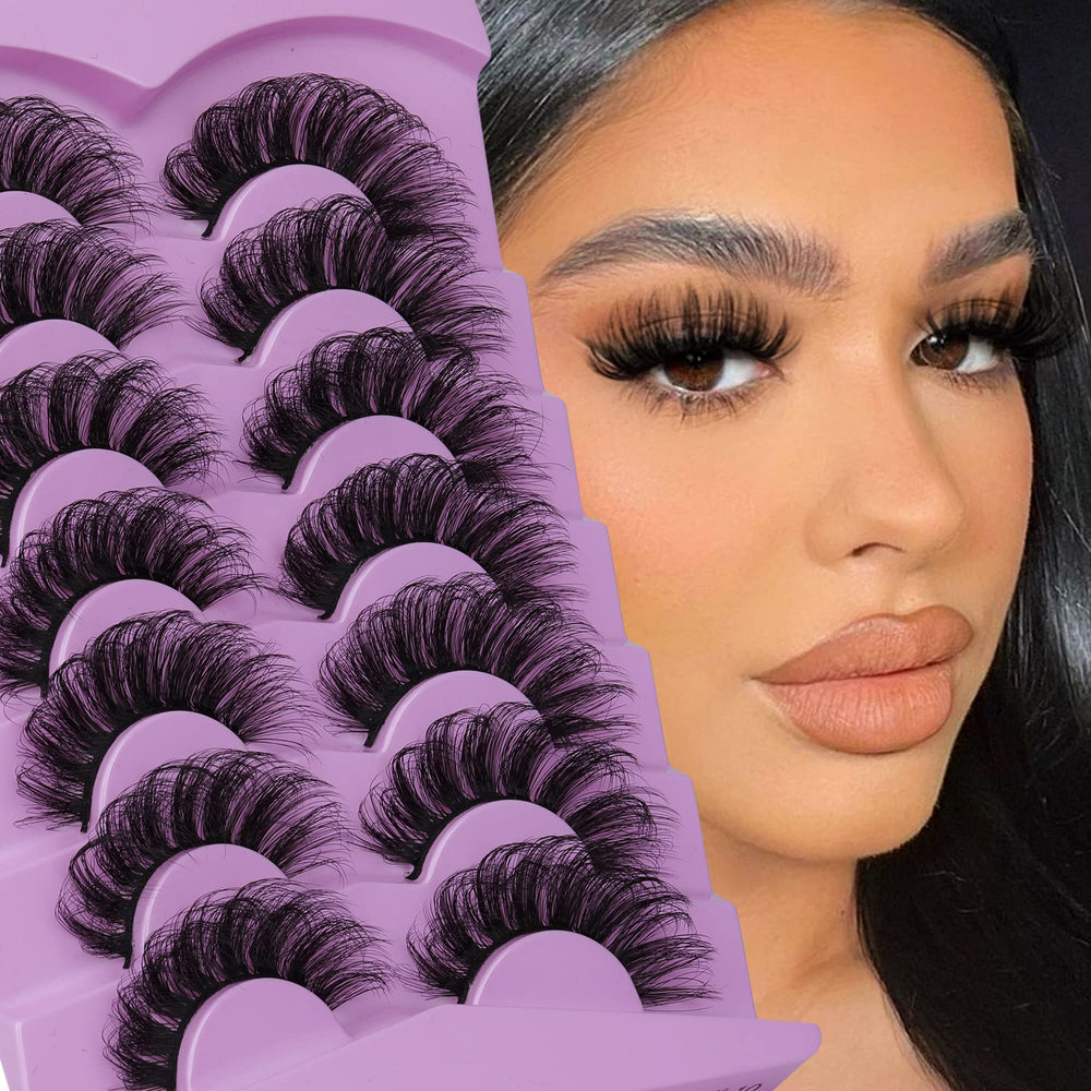TOOCHUNAG Fluff Lashes mink wispy 20mm multipack: reusable false lashes for daily glam