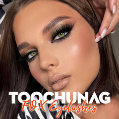 TOOCHUNAG five-pair fox eye lash pack for versatile styling