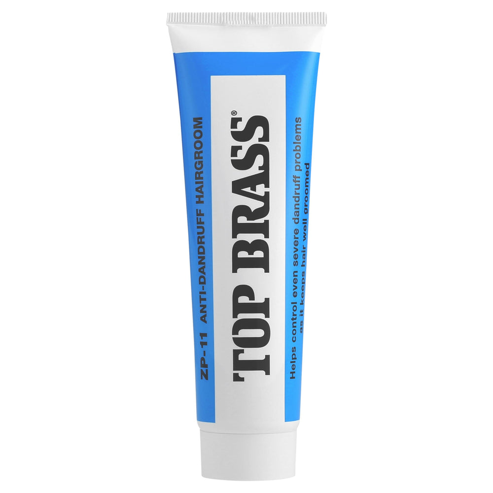 Top Brass mild fragrance keeps hair smelling fresh