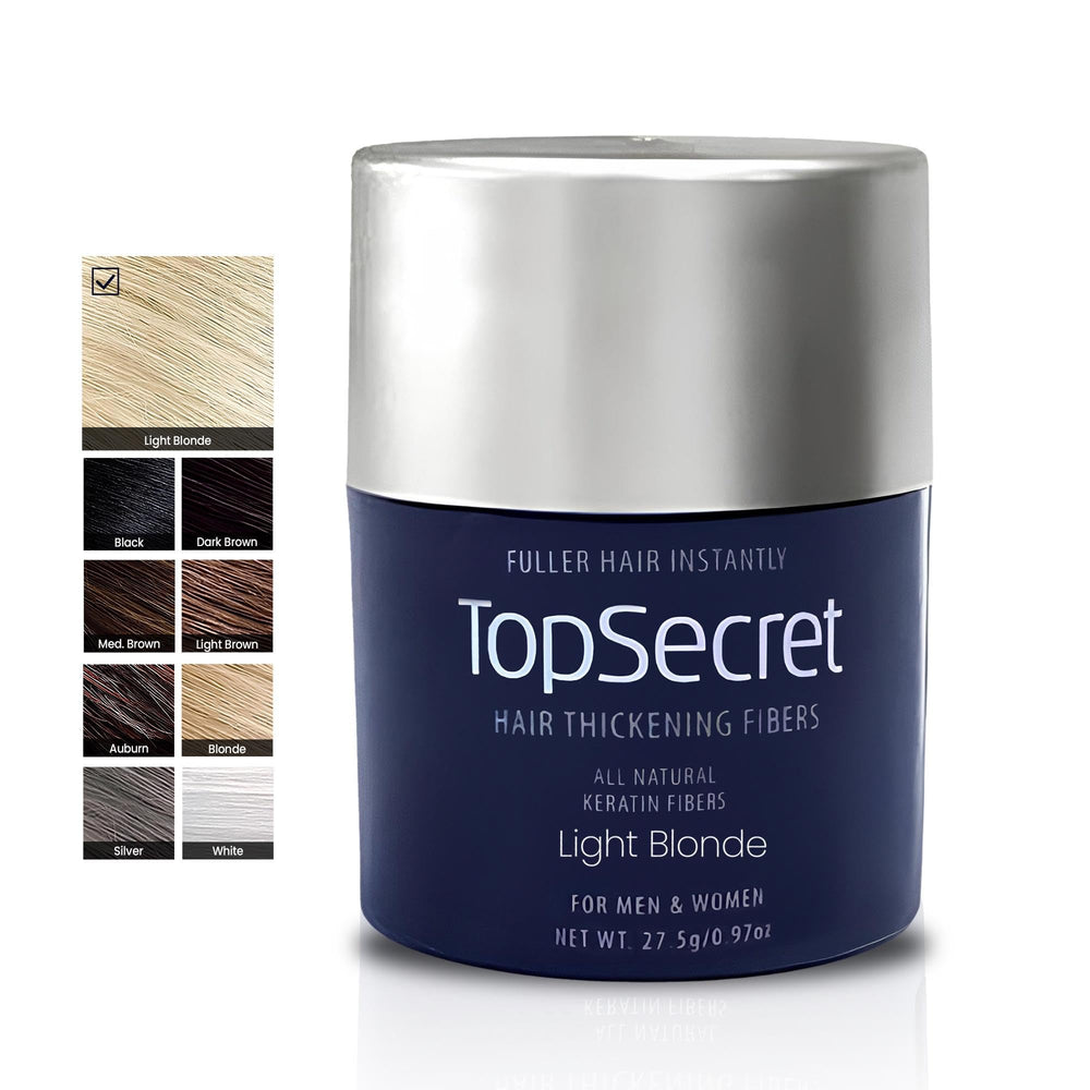Top Secret packaging highlights travel-friendly refill kit.