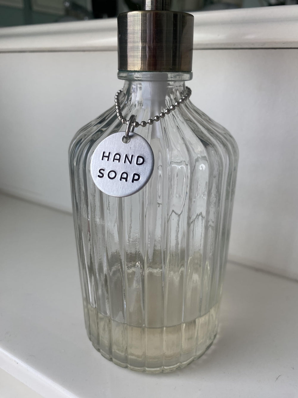 Top Shelf Tags five-inch ball chain included for easy hanging.