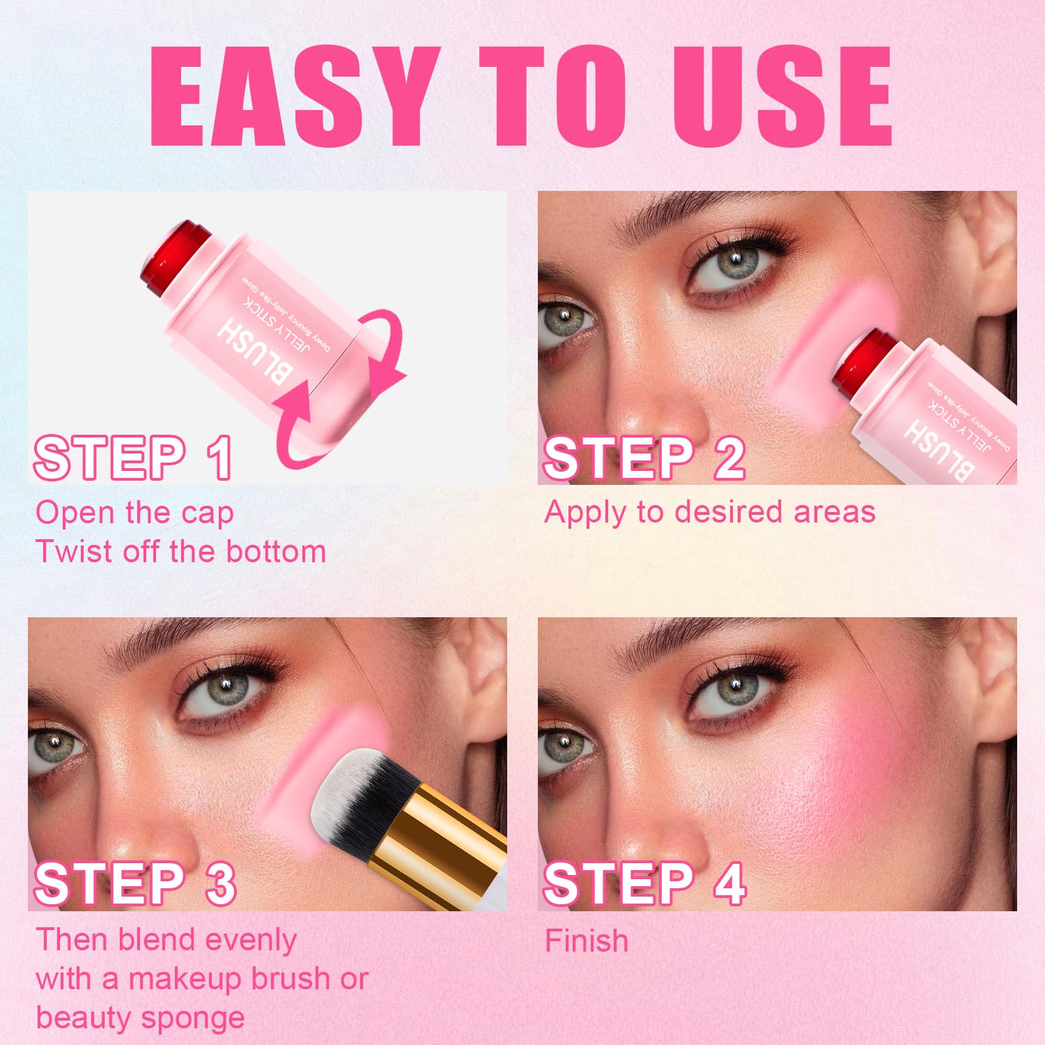 Topcent two piece jelly blush set makes a great gift.