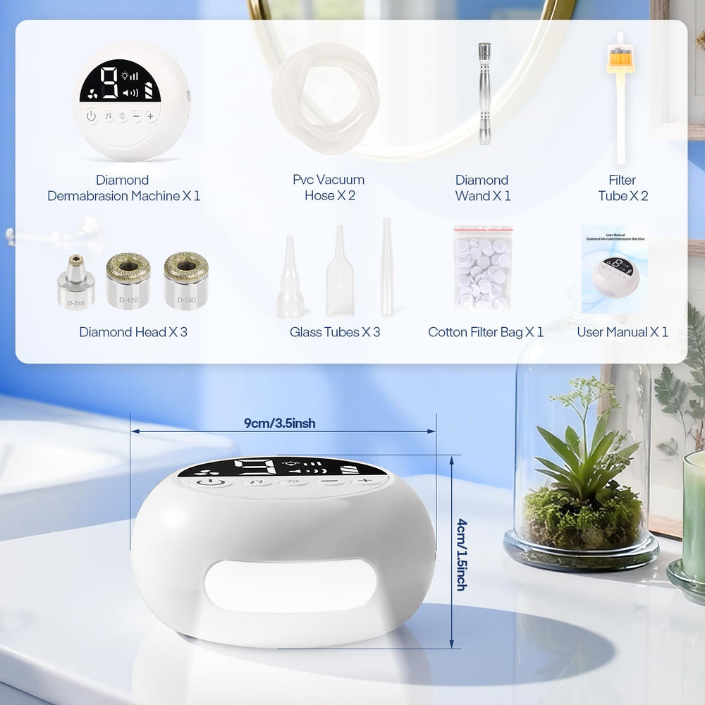 TopDirect Mini front view showcases a sleek portable skincare device